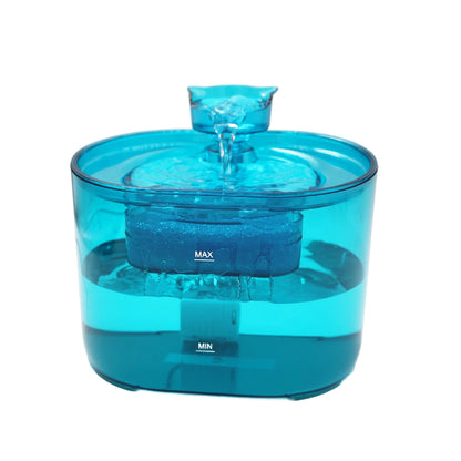 Fontaine à Eau Automatique USB pour Chat — 2.2L, Silencieuse, Filtre