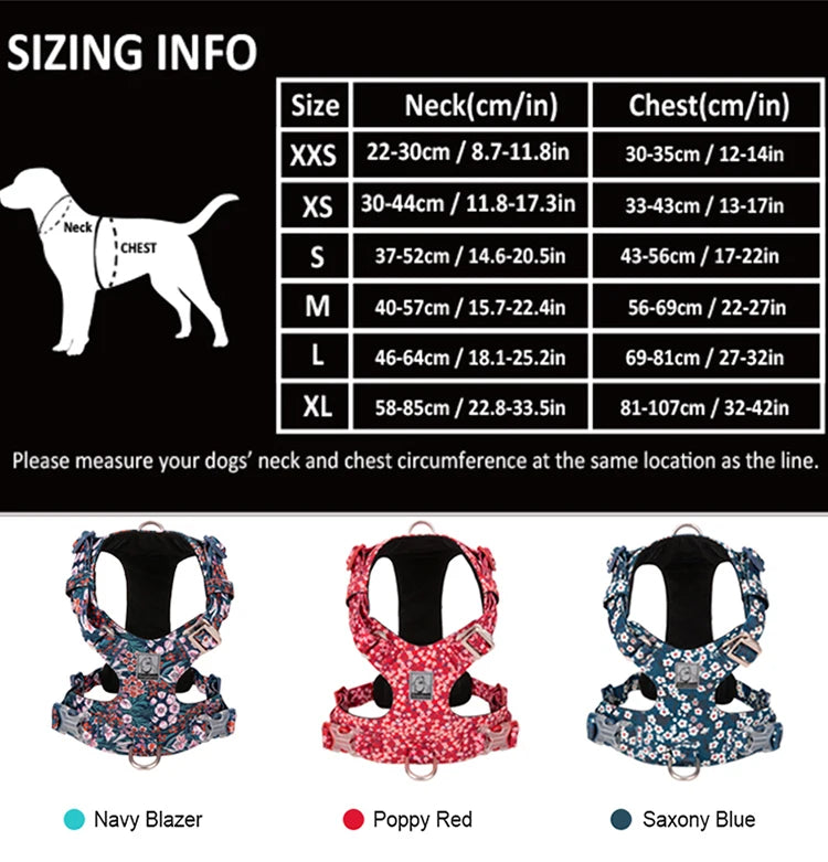 Harnais pour Chien Truelove — Confort & Sécurité, Sans Traction